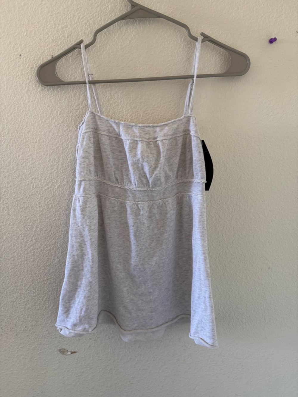 Brandy melville gray Spaghetti Strap Top